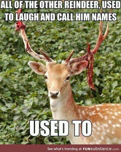 You know Dasher and Dancer and Prancer and Vixen?