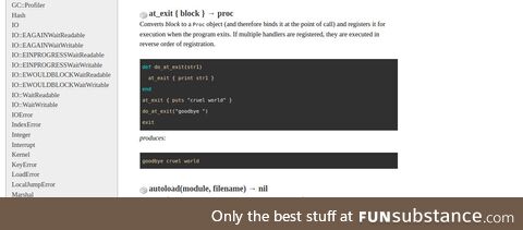 iWasBrowsingTheRubyKernelDocumentationAndFoundThisIsTheDevOkay