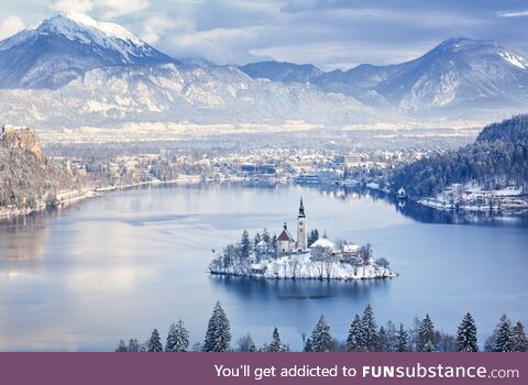 Lake Bled in Slovenia