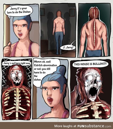 Spookposting '25 #15 - Dishes Very Scary