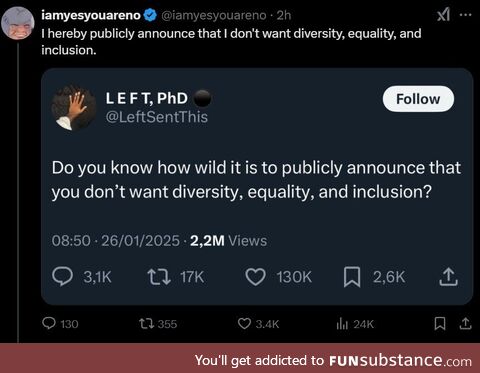 False inert fatherly