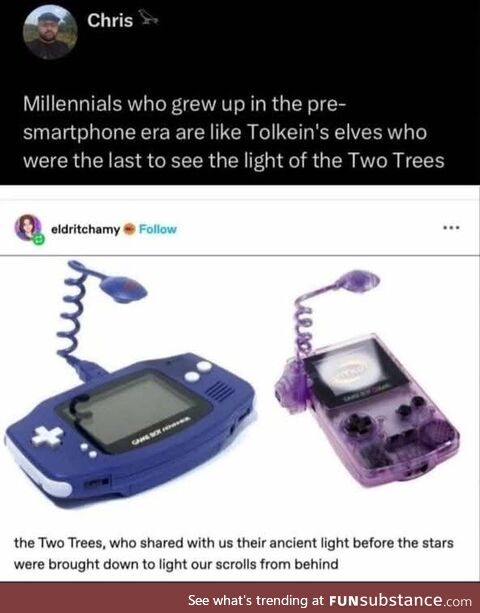 Before the dark times, ironically