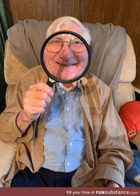 [OC] my grandfather is 88 and still so much fun