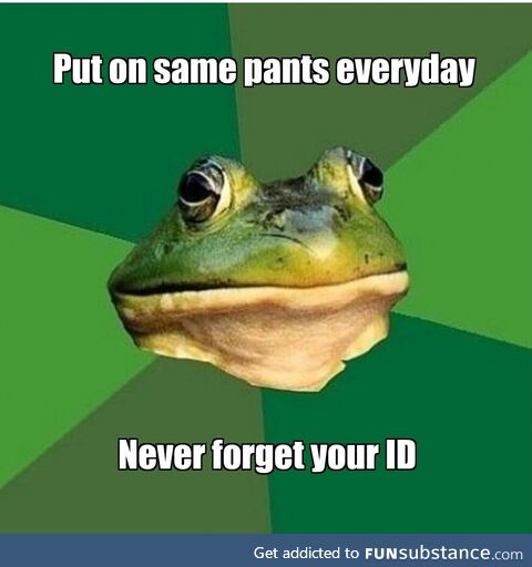 Not so worthy advice but it works