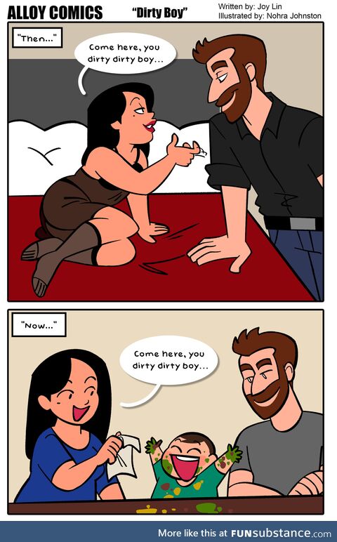 I love my both of my dirty boys!