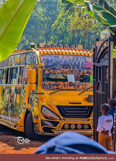 Public transport bus. Nairobi