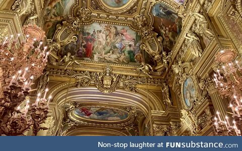 Napoléon had great taste-Palais Garnier (Paris Opera House)