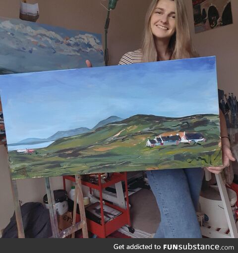 I wanted to give a big thanks to ! Since sharing my art on here I have made 5