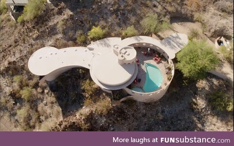 Frank Lloyd Wright’s $8 million Circular Sun House in Phoenix Arizona