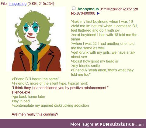 Anon ponders reality