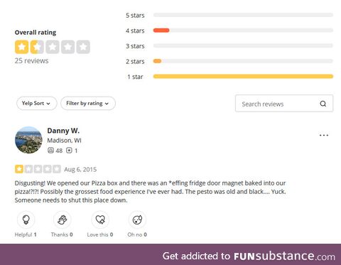 1 star restaurant near me