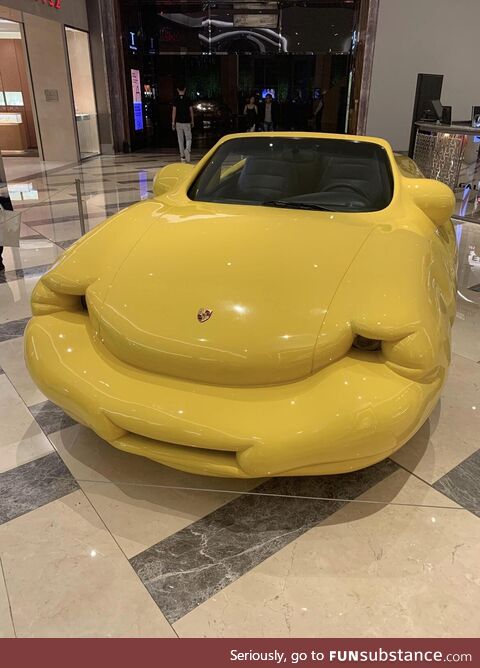 This Porsche looking like it’s gonna say Brixton Bully
