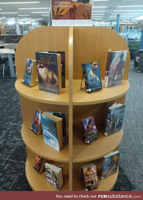Found a great display at my local library