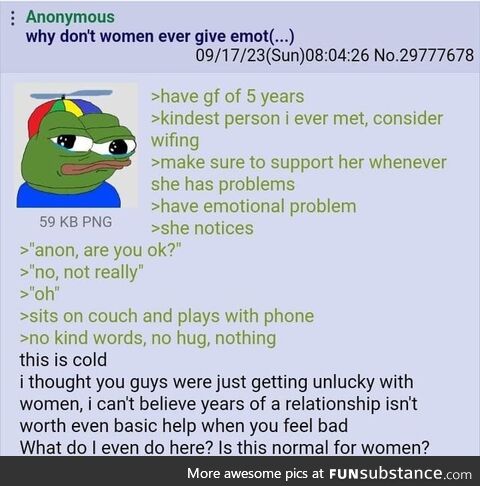 Anon has a Girlfriend