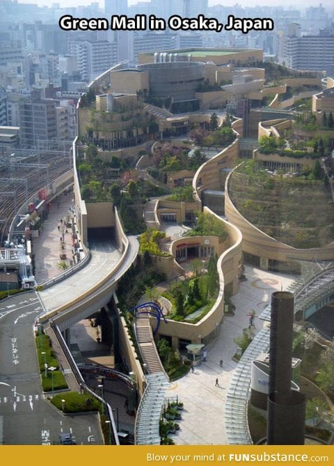 Green Mall in Japan