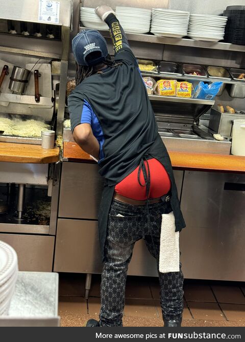Just another night at Waffle House
