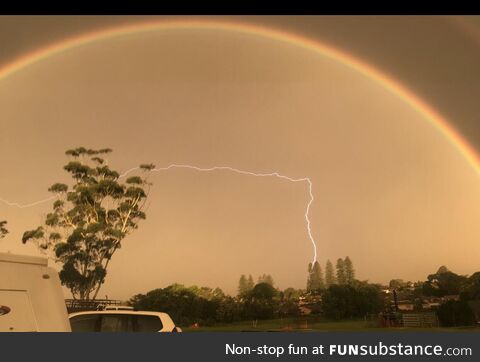 Storm this afternoon