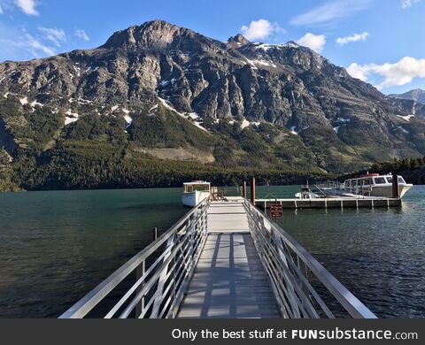 A boat dock in montana (OC)