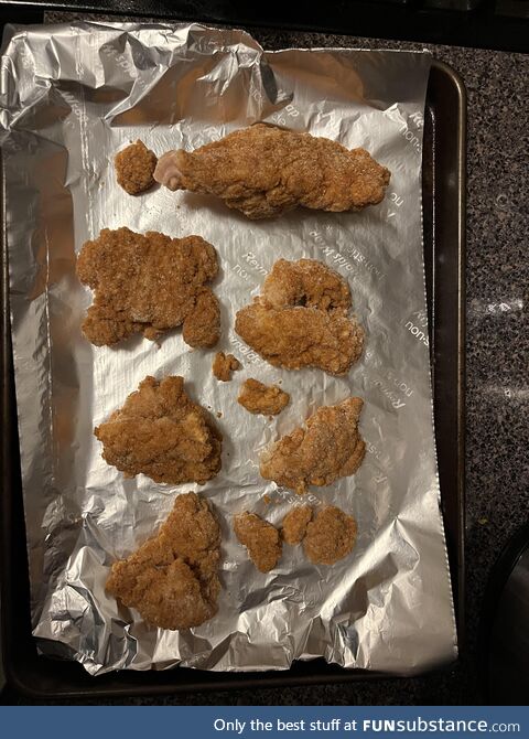 $10 worth of frozen chicken in 2023