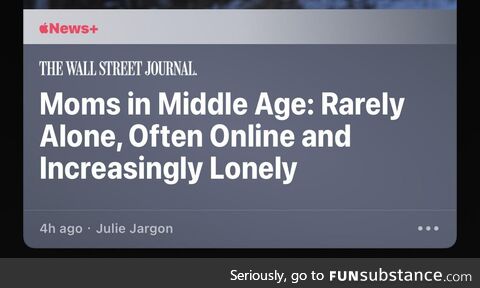 Wall Street Journal reporting on Hot m*lfs in your area