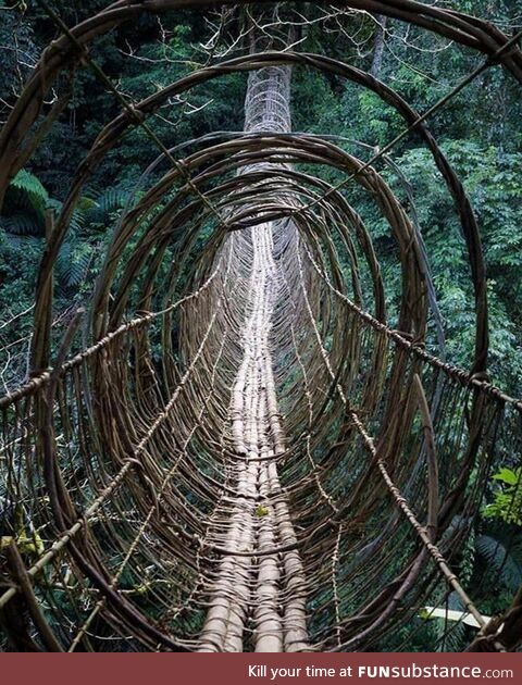 Hanging bridge, Boelong, Arunachal Pradesh
