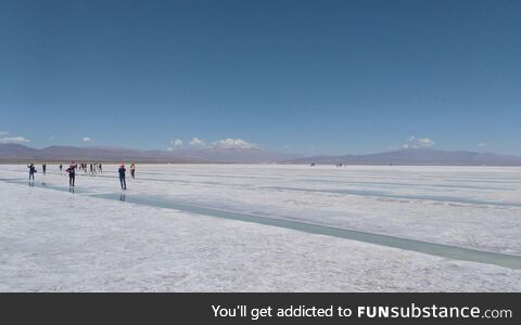 Salinas grandes - salta argentine
