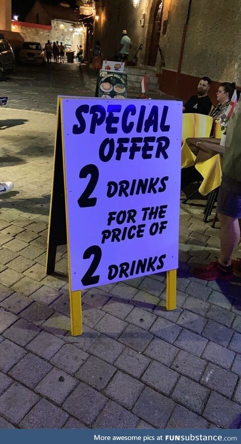 Don't think you'll ever find a better deal