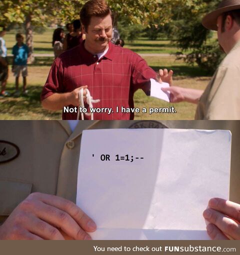 Cybersecurity conferences be like