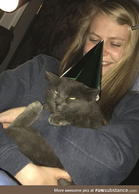 She didn’t like the hat