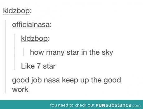 How many stars?