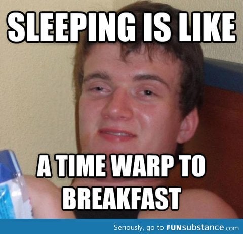 Time warp to breakfast