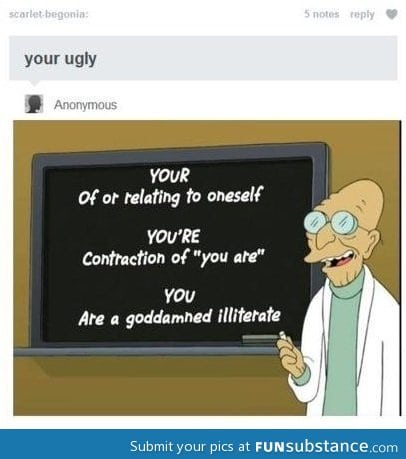 Your ugly