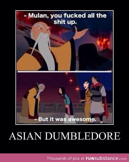 Asian Dumbledore