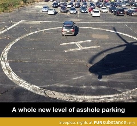 A whole new level of bad parking