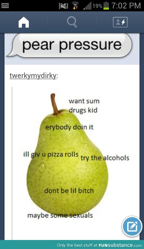 Pear pressure