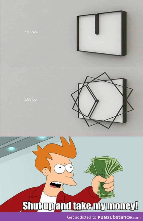 Cool concept clock