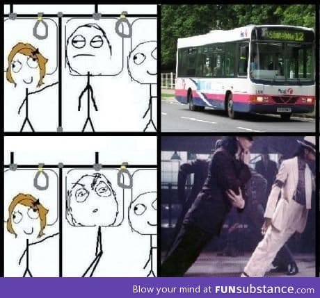 That Michael Jackson moment on the bus