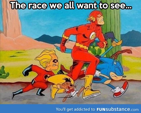 A race of epic proportions