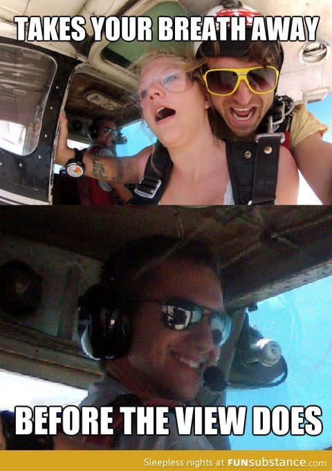 Ridiculously photogenic pilot