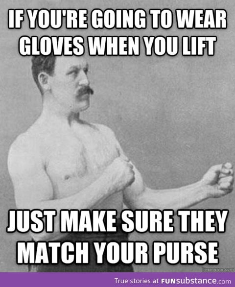 Manly man's advice on lifting