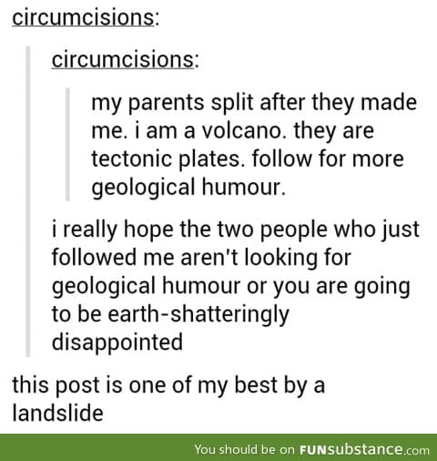 Geological humor