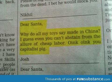 Santa, you little shit