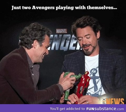 Just two Avengers…