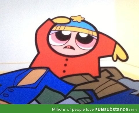 Watching Powerpuff girls, when suddenly....