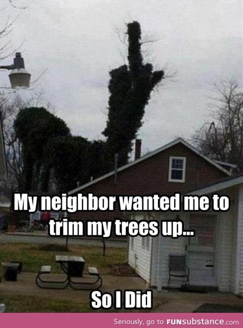 Think twice before asking a favor from your neighbor