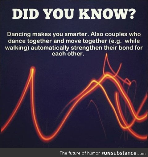 Dancing is very beneficial