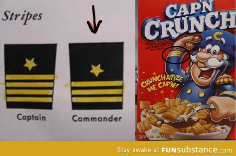 "captain" crunch has been lying to us this whole time