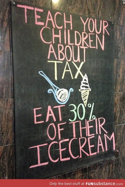 Teach your children about tax