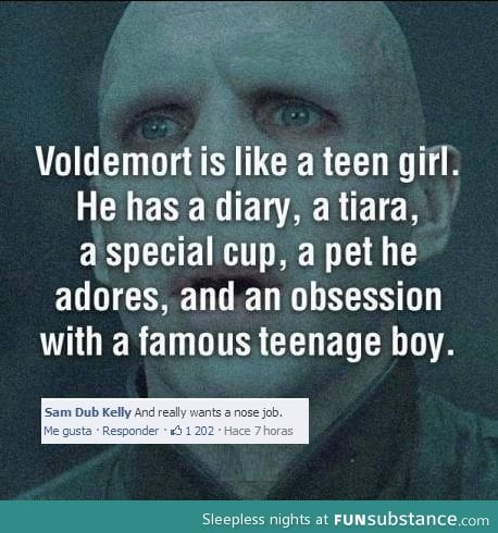 Voldemort teen girl