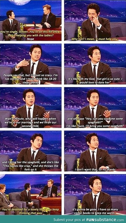 Glenn from the walking dead on dating